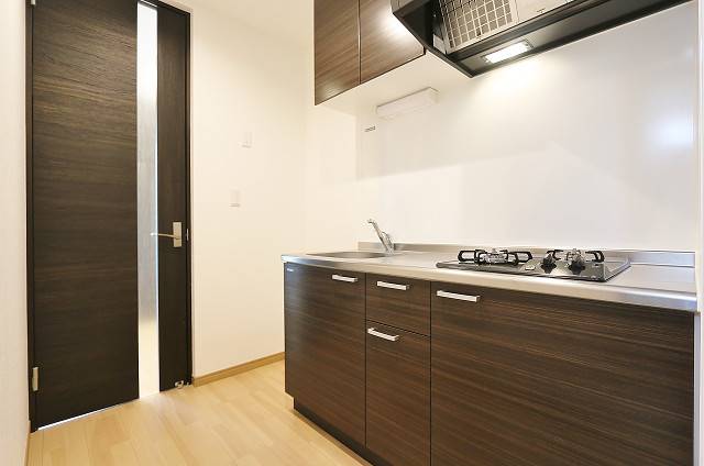 2口コンロついてます