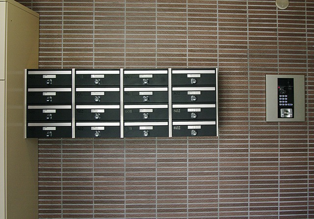 オートロック付きで安心ですね。