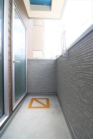 日当たり良好なバルコニーです。