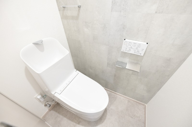 温水洗浄便座付きです