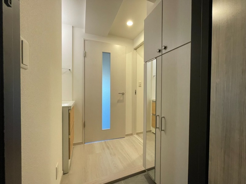 開放感のある玄関ですね