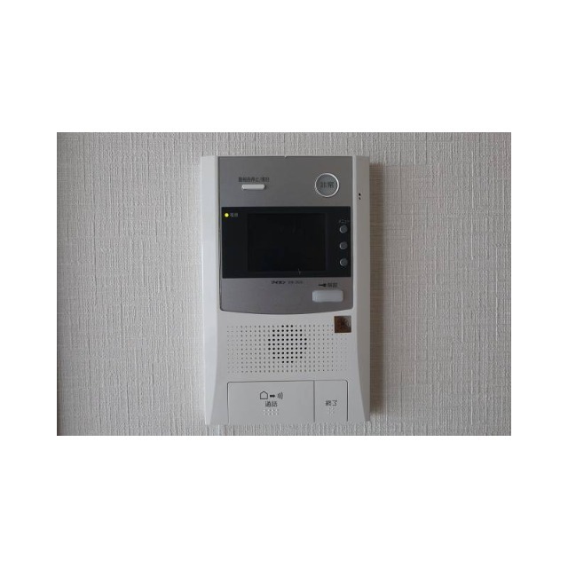 来客がモニターで確認できるので安心です