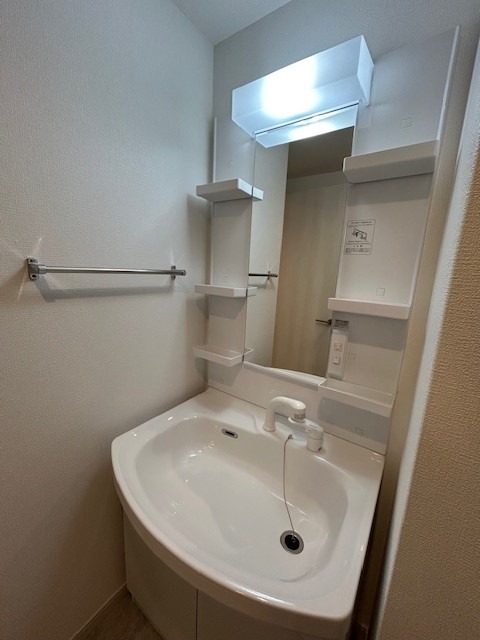 朝の支度はこちらで