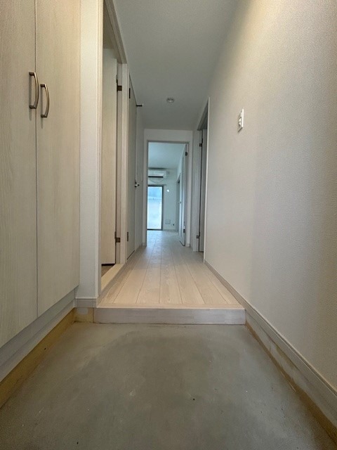 明るい玄関ですね！