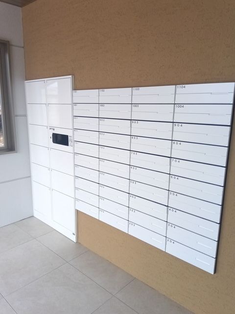 宅配BOX付きで外出中も安心