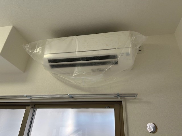 エアコン設置済みで快適