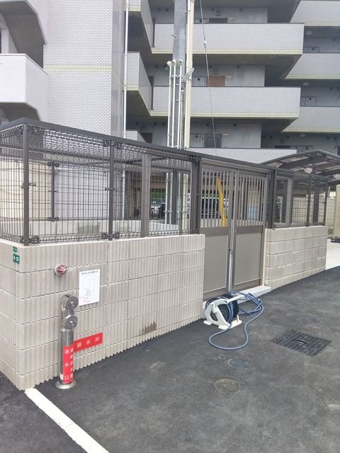 ゴミ捨て場はこちら