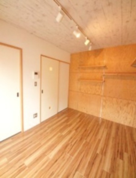 オシャレな照明付き