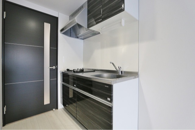 二口コンロでお料理がはかどりますね