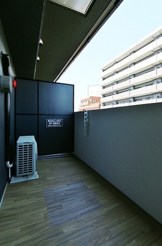 オーシャンビューのバルコニー