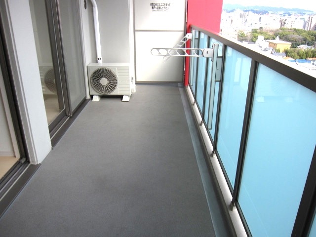 お洗濯物もたくさん干せますね