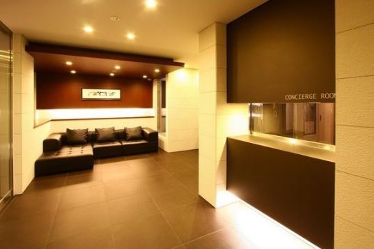 高級感あふれるロビーです