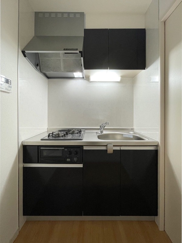 グリル付きシステムキッチンで料理の幅が広がります