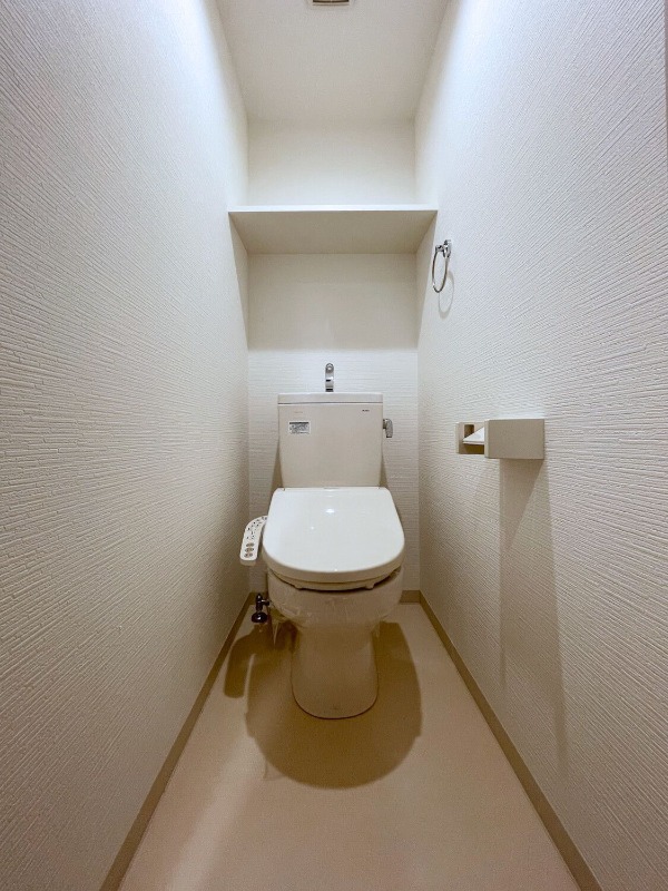 嬉しい温水洗浄機能付き