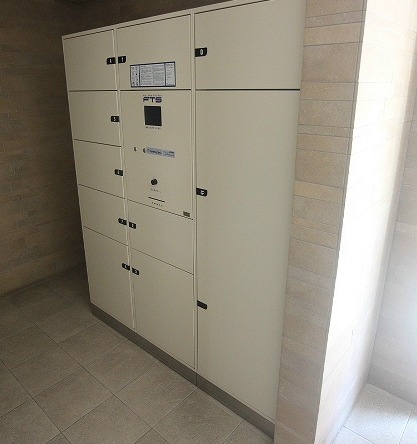 宅配ボックスもあって嬉しいですね。