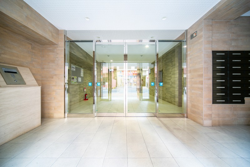 オートロック付きで安心ですね。