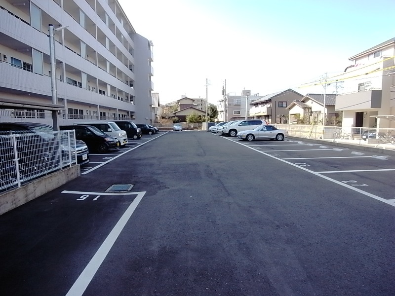 駐車場はこちらです。