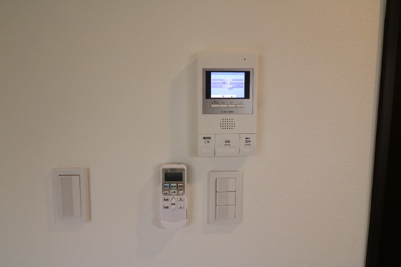 モニタ付きで安心です。