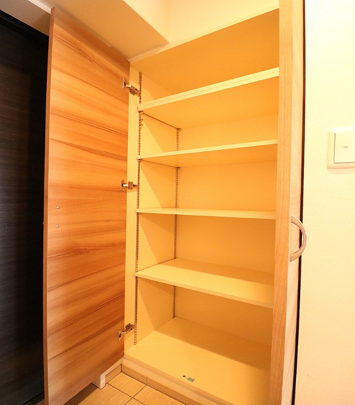 玄関収納もばっちりです