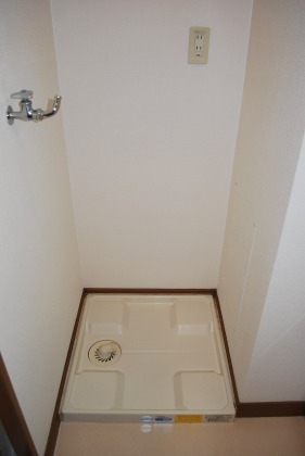 洗濯機も置けます。