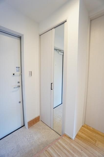 開放感のある玄関ですね