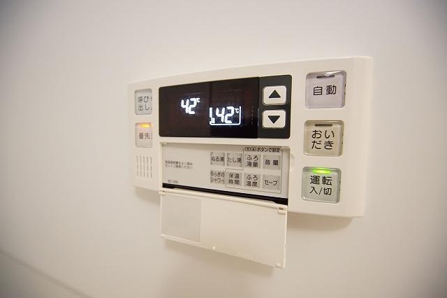 ボタン一つ温度調整可能です。