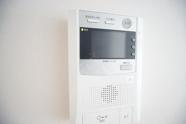 モニタ付きで安心です。