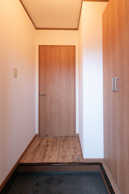 開放感のある玄関ですね