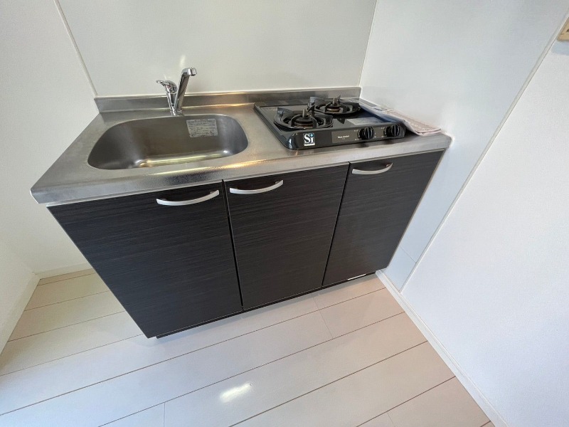 収納もたくさんあり使い勝手が良いキッチンです