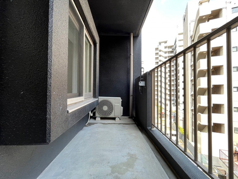 解放感のあるバルコニーです