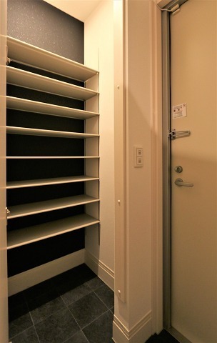 嬉しい玄関収納です。