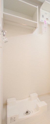 洗濯物はここ。