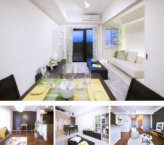 オシャレなお部屋で家具の配置も楽しみ