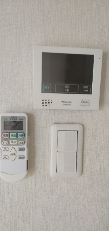 安心のモニターフォン付きです