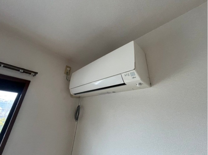 エアコン完備で年中快適に過ごせます