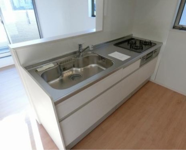 システムキッチンで料理が捗ります！