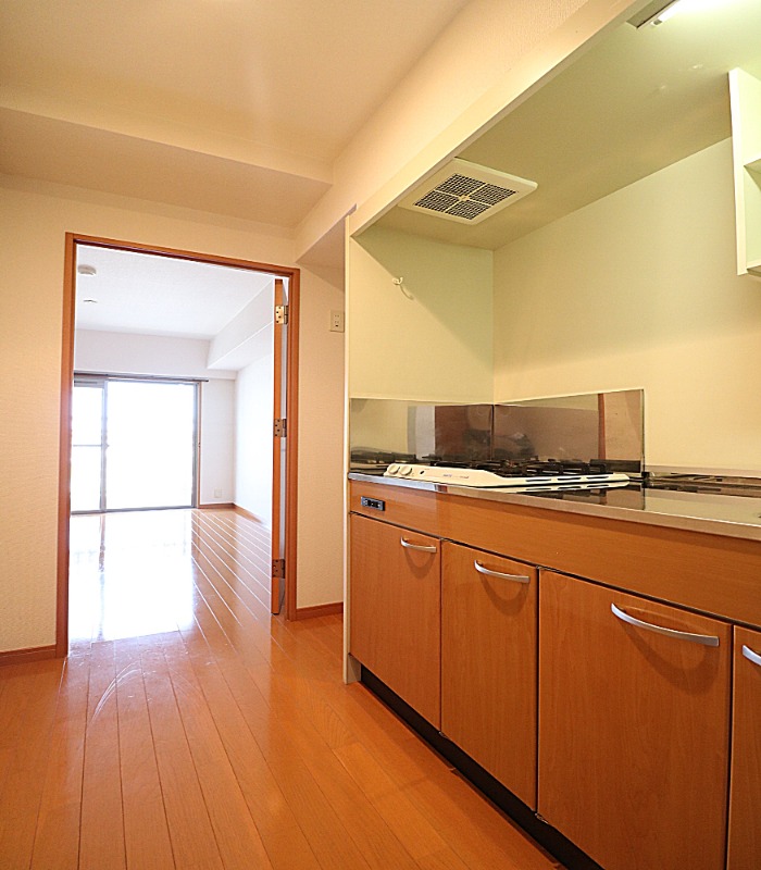 キッチンスペースも広々使えます