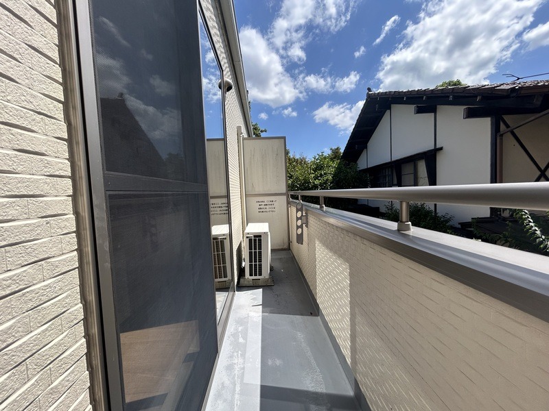 洗濯物はこちらで。