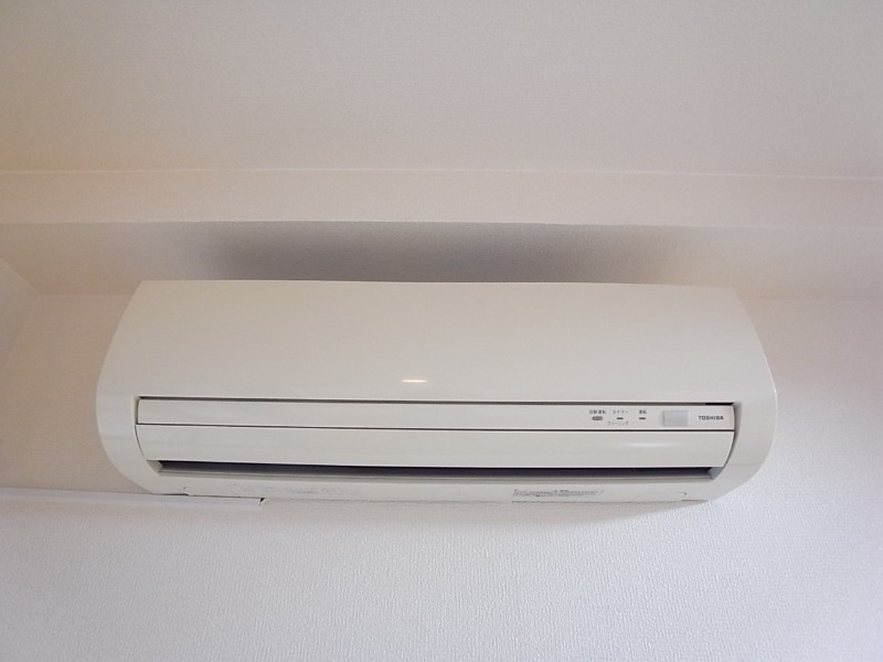 エアコン付きで快適に過ごせます。