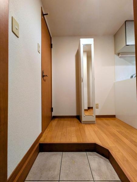 玄関からはこんな感じです