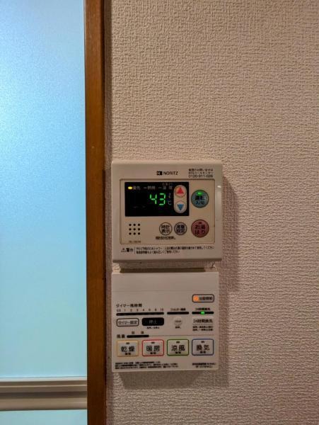 嬉しい浴室乾燥機付きです