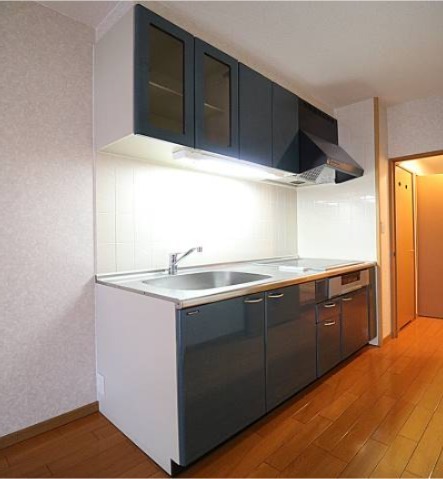 IHのシステムキッチンはお掃除が楽々です