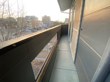 広々としたバルコニーです。