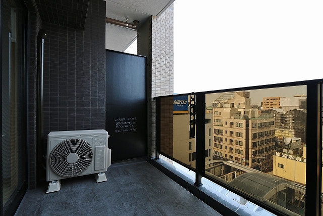 広々としたバルコニーです