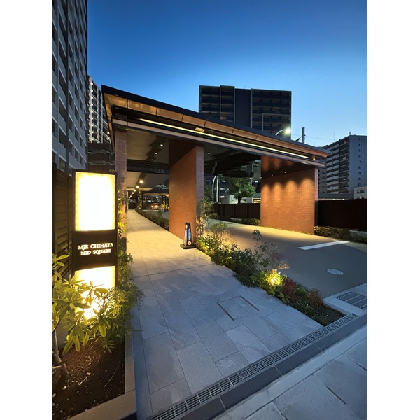 綺麗なエントランス