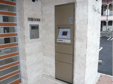 オートロック付きで安心ですね