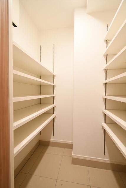 嬉しいシューズインクローゼット。