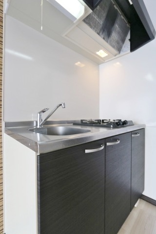 嬉しい2口コンロ備え付け