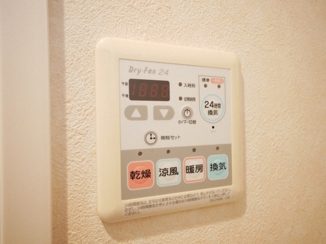 浴室乾燥機付きで雨の日の洗濯も安心！