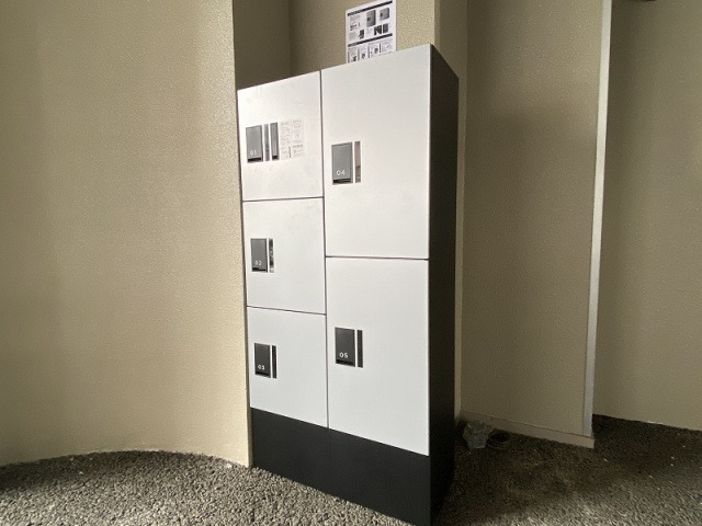 宅配ボックス完備。